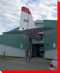 Airplane Tail - Gander, Newfoundland and Labrador