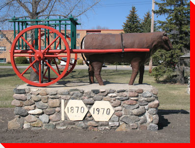 Ox and Cart - Altona, Manitoba