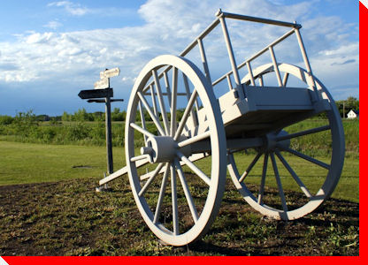Pioneer Ox Cart - Arden, Manitoba
