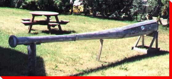 Baseball Bat - Battleford, Saskatchewan