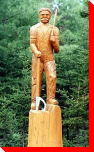 Lumberjack - Boiestown, New Brunswick