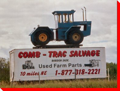 Tractor - Borden, Saskatchewan