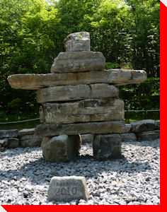 Inukshuk - Centreville, Ontario