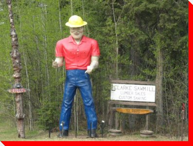 Lumberjack - Charle Lake, British Columbia