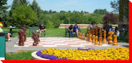 Large Outdoor Chess Set - Medicine Hat, Alberta