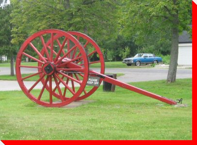 Gun Carriage - Chipawa, Ontario