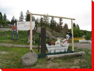 Cowboy in a Bathtub - Clinton, British Columbia