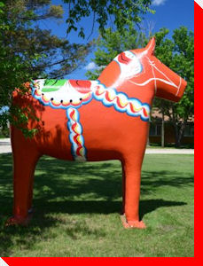 Dala Horse - Winnipeg, Manitoba