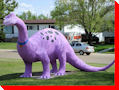 Brontosaurus - Drumheller, Alberta