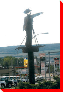 Traffic Circle Surveyor - Dawson Creek, British Columbia