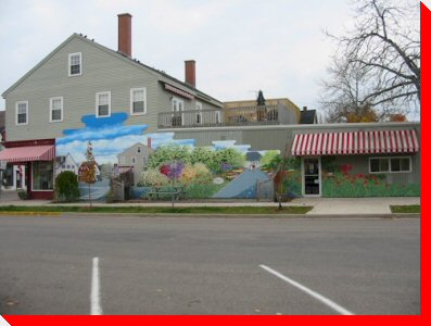 Drug Store Mural - St. Andrews, New Brunswick