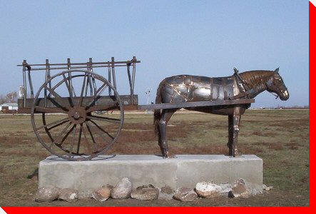 Horse and Wagon - Dundurn, Saskatchewan