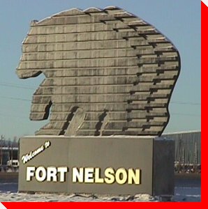 Bear Sign - Fort Nelson, British Columbia