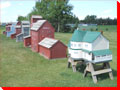Miniature Grain Elevators - Grenfell, Saskatchewan