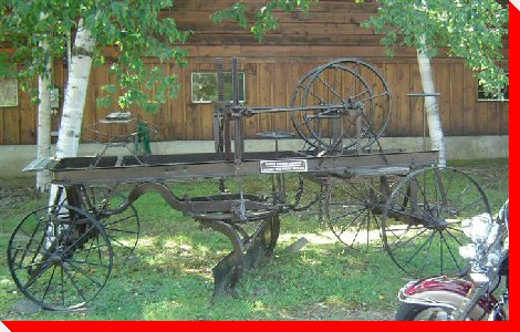 Horse Drawn Grader - Boisetown, New Brunswick