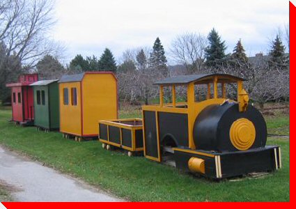 Wooden Train - Grimsby, Ontario