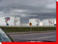 Hats on Oil Tanks - Calgary, Alberta