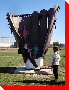 Largest Baseball Glove - Heisler, Alberta