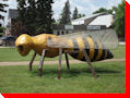 World's Largest Honeybee - Tisdale, Saskatchewan