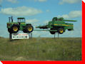 John Deere Tractor and Pull-Type Combine - Irma, Alberta