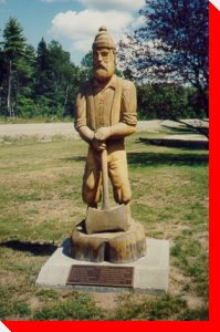 Lumberjack - Iron Bridge, Ontario