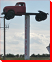 Truck on a Pole - Irricana, Alberta