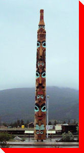Totem Pole - Jasper, Alberta