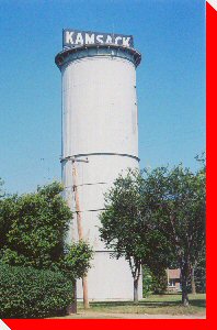 Lighthouse Water Tower - Kamsack, Saskatchewan