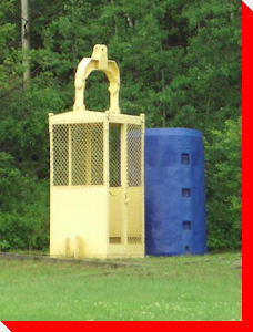 Mining Shaft Cage and Bucket - Kearns, Ontario
