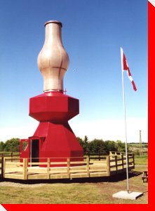 World's Largest Lamp - Donalda, Alberta