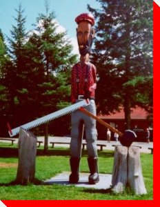 Lumberjack - Kedgwick, New Brunswick