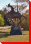 Bucking Horse and Rider - Meadow Lake, Saskatchewan
