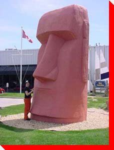 Easter Island Head - Toronto, Ontario