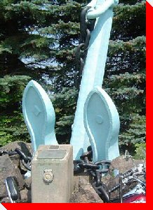 HMCS Magnificent Anchor - Moncton, New Brunswick