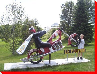 Motorcycler - Tadoussac, Quebec