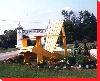 World's Largest Muskoka Chair - Gravenhurst, Ontario