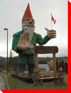 World Famous Gnome - Nanoose Bay, British Columbia