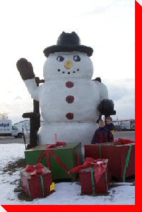 Snowman - Norval, Ontario