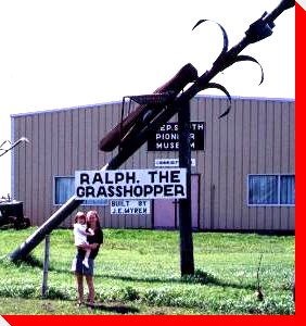 Ralph the Grasshopper - Ogema, Saskatchewan