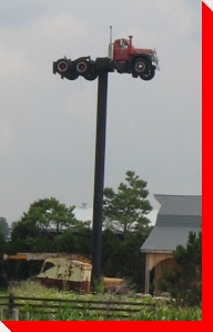 Mack Truck on a Pole - Owen Sound, Ontario
