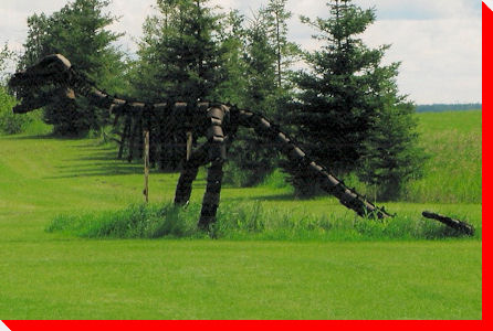 Dinosaur- Paradise Hill, Saskatchewan