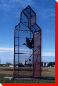 Stylized Elevator - Perdue, Saskatchewan