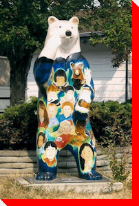 Easter Seal Bear - Prince George, British Columbia