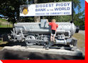 Biggest Piggy Bank in the World - Coleman, Alberta