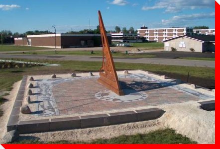 Pinawa Heritage Sundial - Pinawa, Manitoba