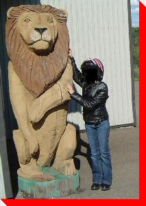 Lion - Plaster Rock, New Brunswick