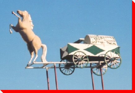 Horse and Chuckwagon - Ponoka, Alberta