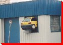 Car in Building - Regina, Saskatchewan