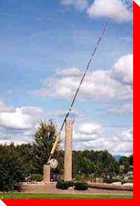 World's Largest Fly Rod - Houston, British Columbia