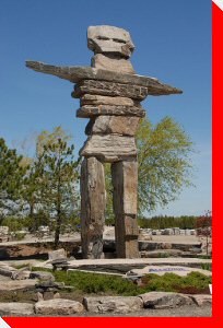 World's Largest Inukshuk - Schomberg, Ontario